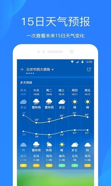 爱尚天气官方正版(天气预报通)