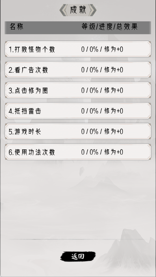 点击修仙模拟器游戏