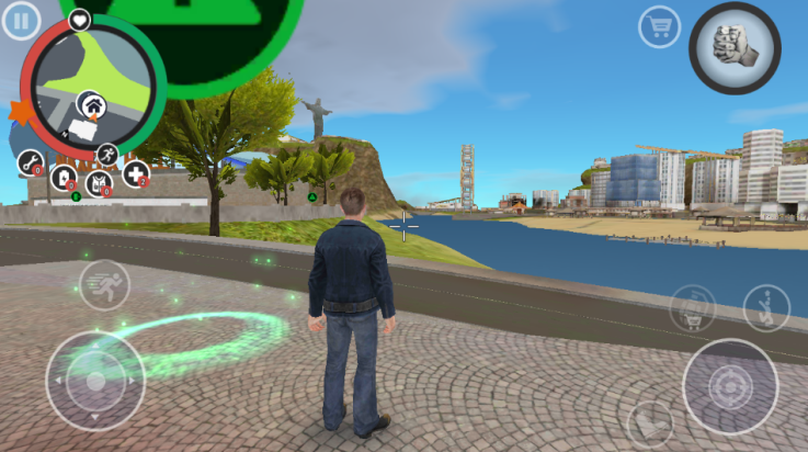 卡车司机城市粉碎游戏(Rio Crime City: Mafia Gangster)