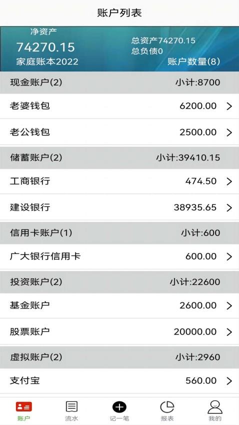 发发记账手机版