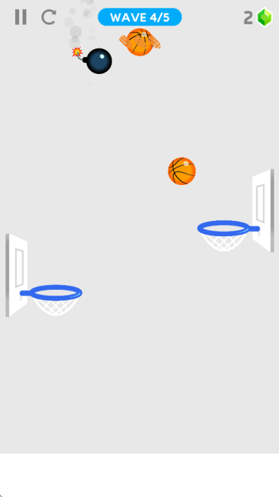 连线扣篮游戏(Dunk Line)