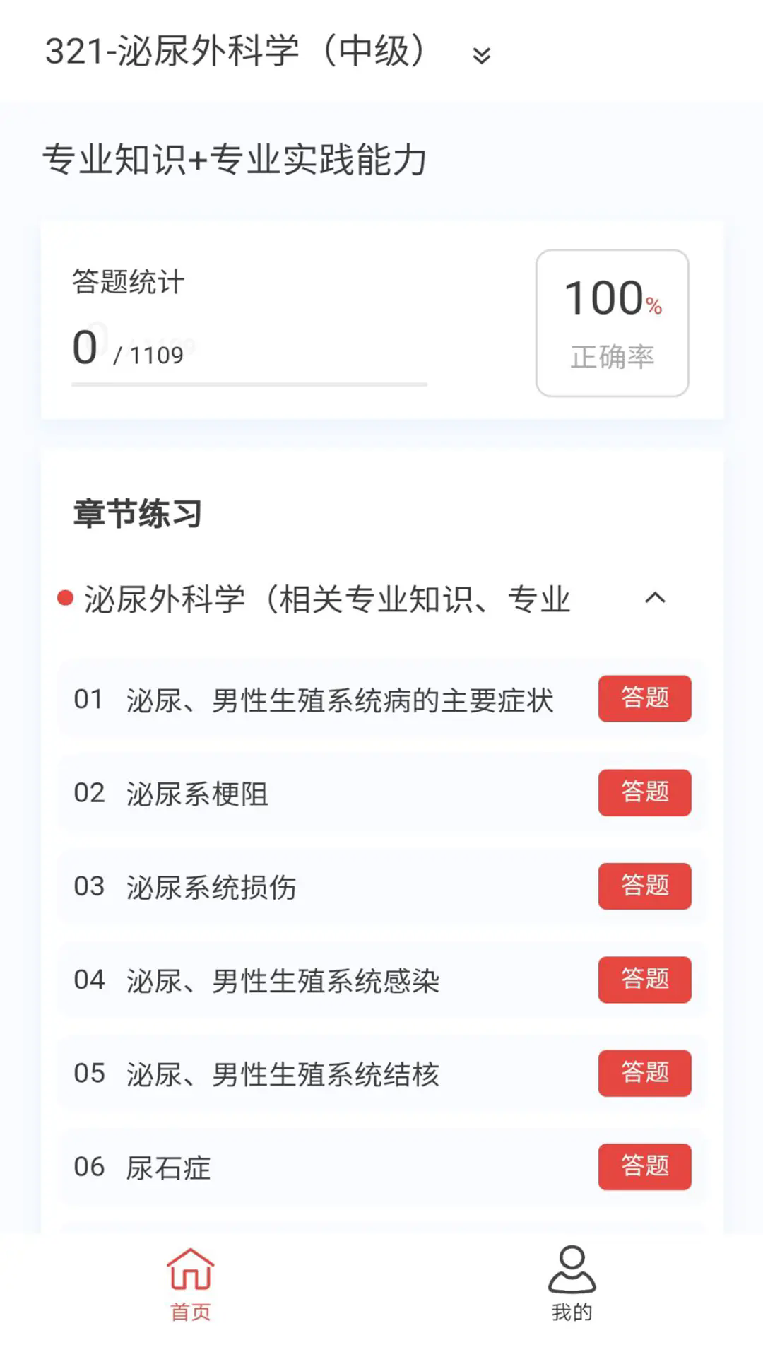 泌尿外科学新题库官方版