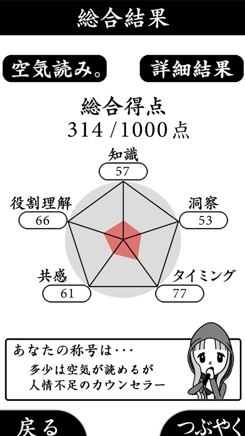 阅读空气2游戏(空気読み。2)