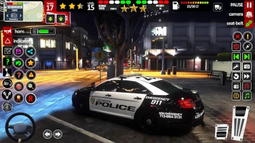 3D真实警车模拟